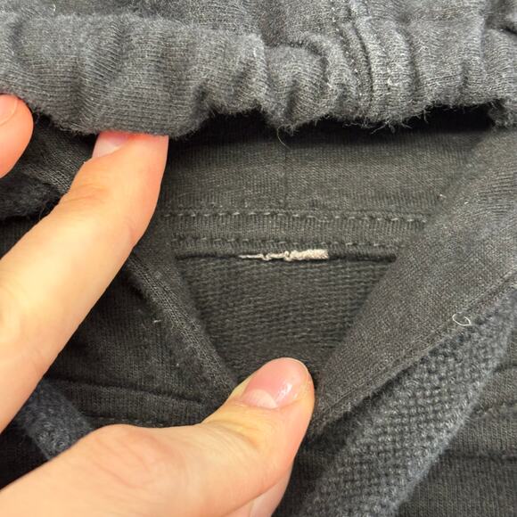 Black Rifle Coffee Hoodie Red Blue Mens L American Flag Black Hooded Shirt - Picture 4 of 7